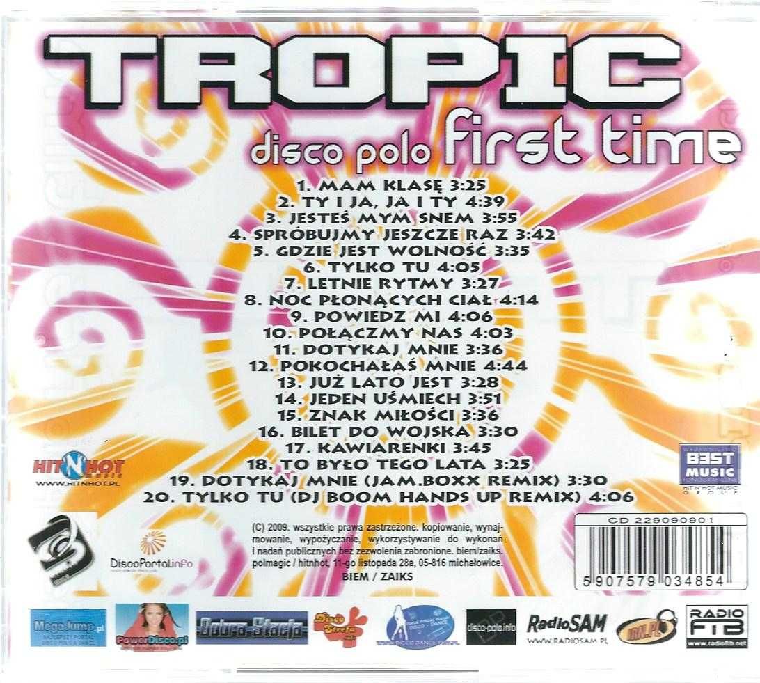 CD Tropic - Disco Polo First Time (2009) (Best Music)