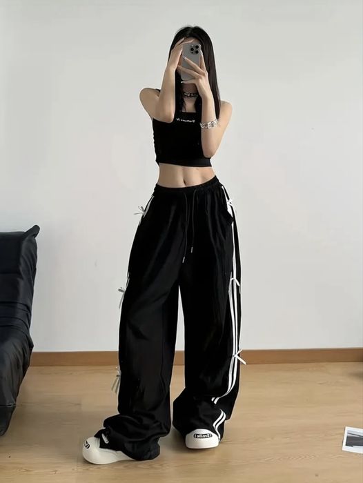 Широкі штани з лампасами для танців