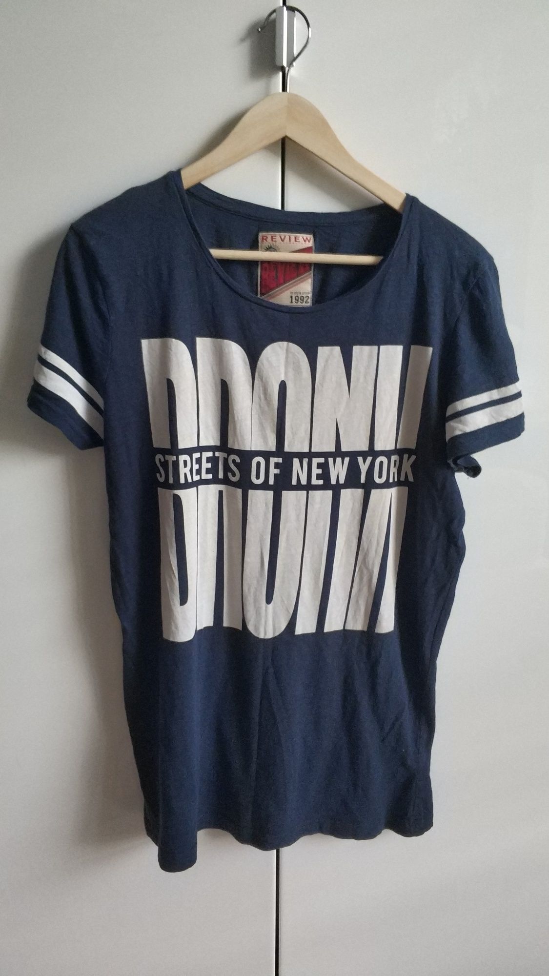 t-shirt Review Bronx Streets of New York roz. S bdb