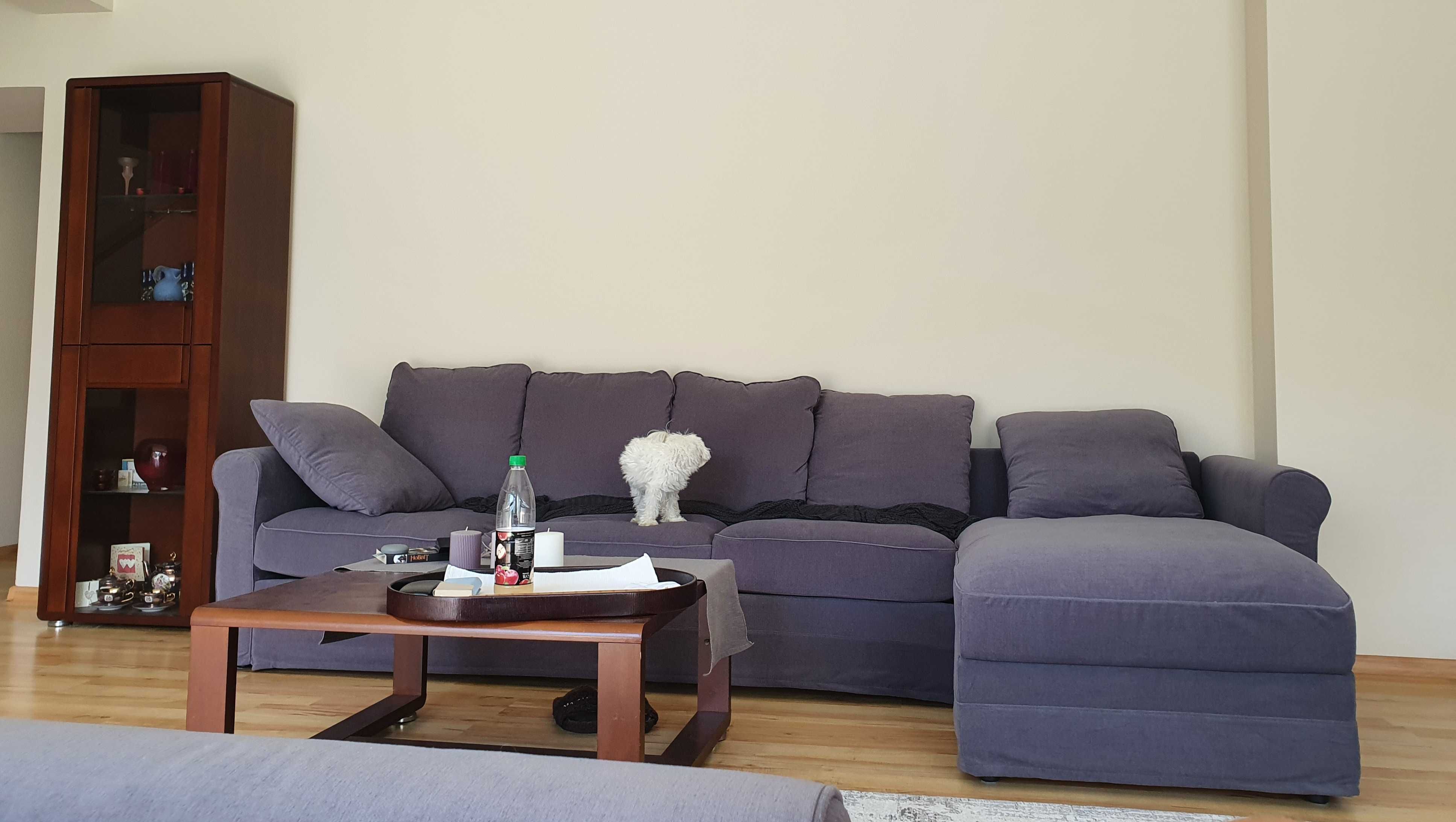 Sofa z szezlongiem