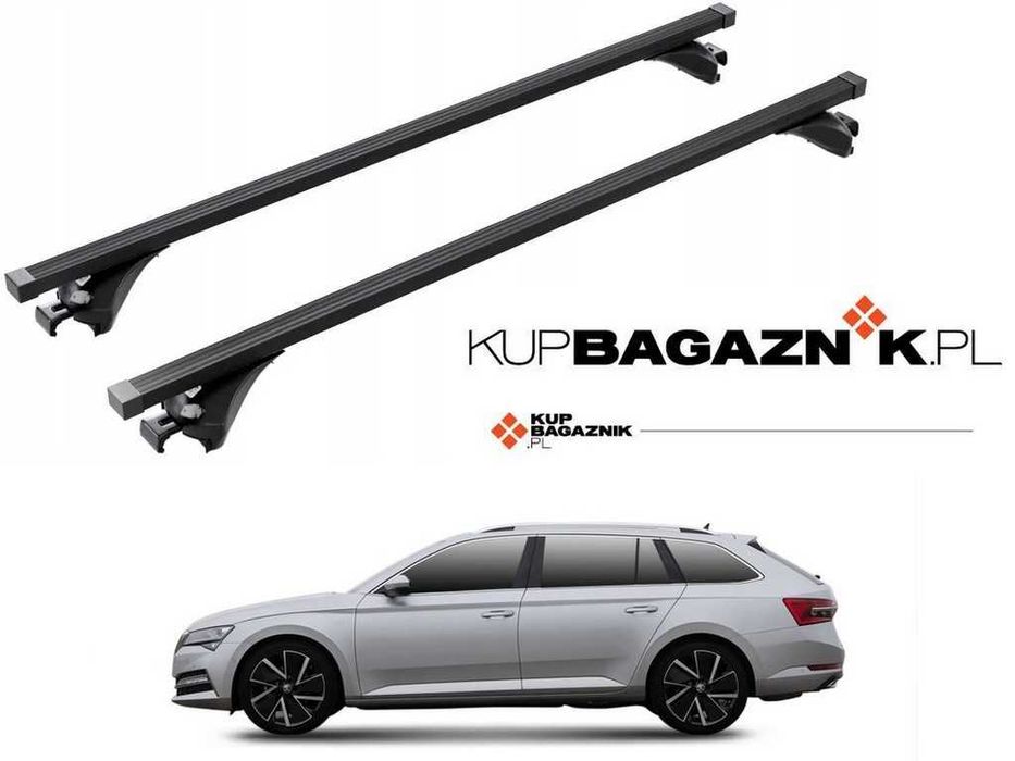 Bagażnik Dachowy Skoda Superb III kombi 2015 o 2024 dach relingi belki