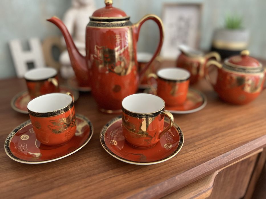 Servico de café japones