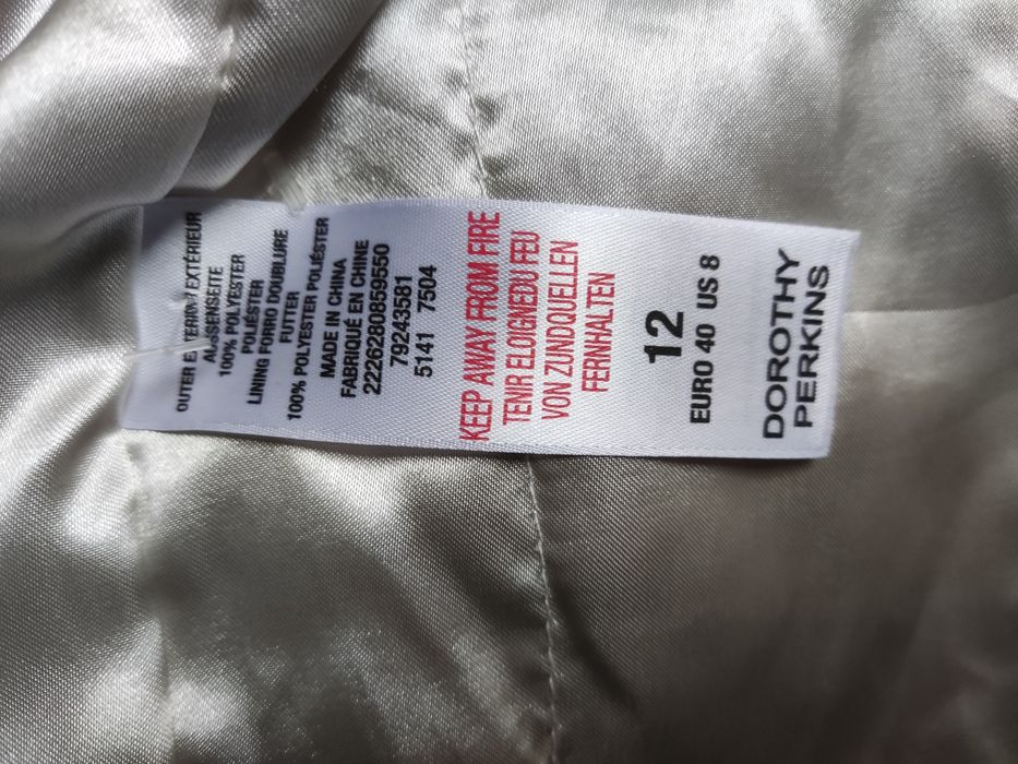 Futerko luźne rozszerzane lekkie Vintage