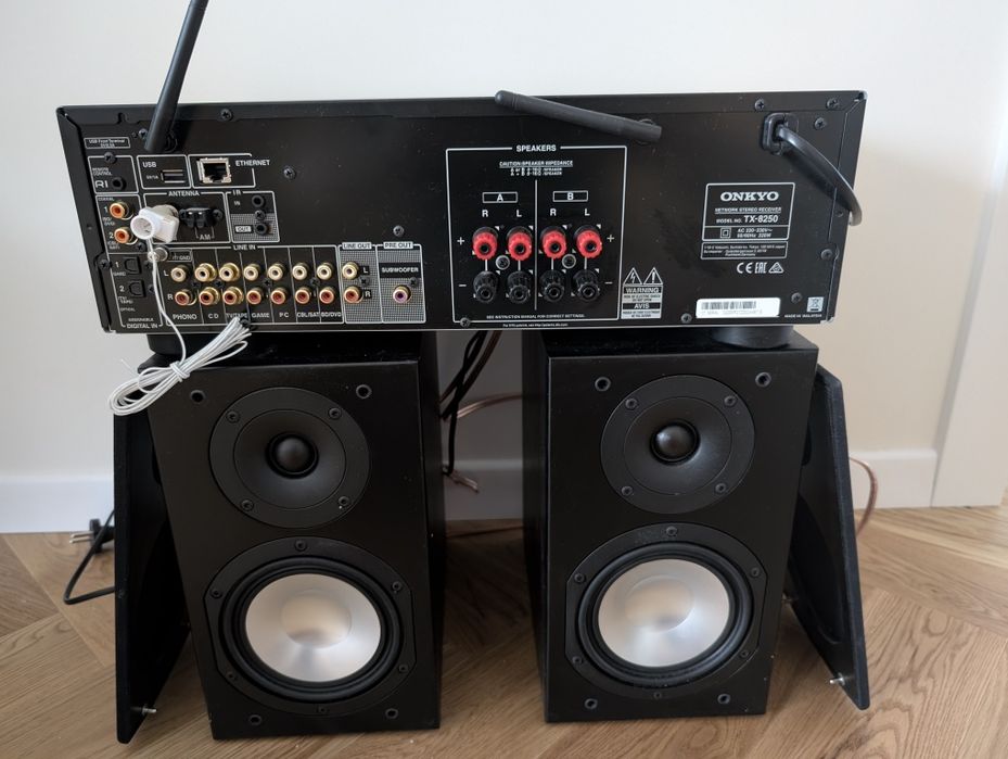 Onkyo TX8250 + głośniki Canton