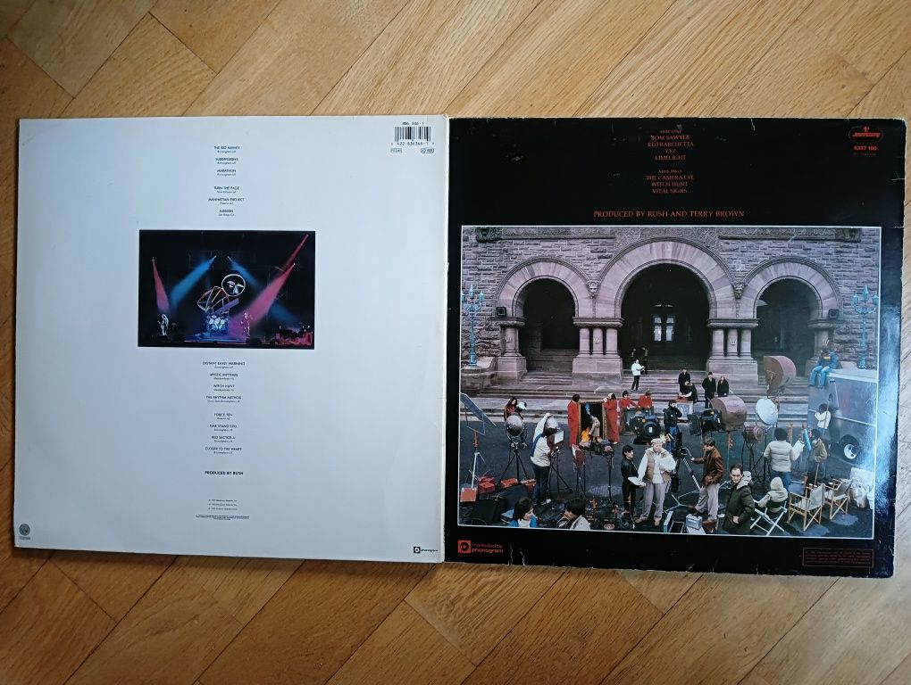 Płyta winylowa x2 Rush Moving Pictures 1st press Show of Hands 2LP