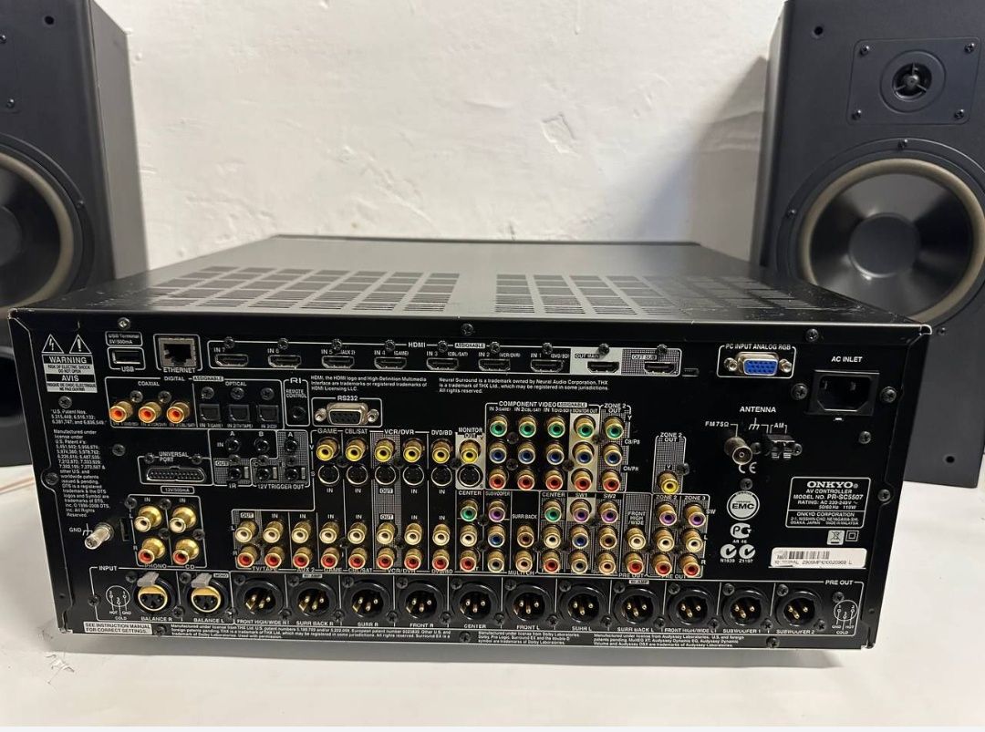 9.2 Przedwzwacniacz Onkyo PR-SC5507, THX Ultra2 Plus Certified, HDMI,