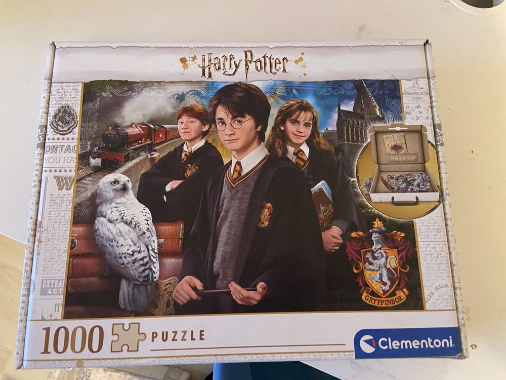 Puzzle Harry potter usado uma vez