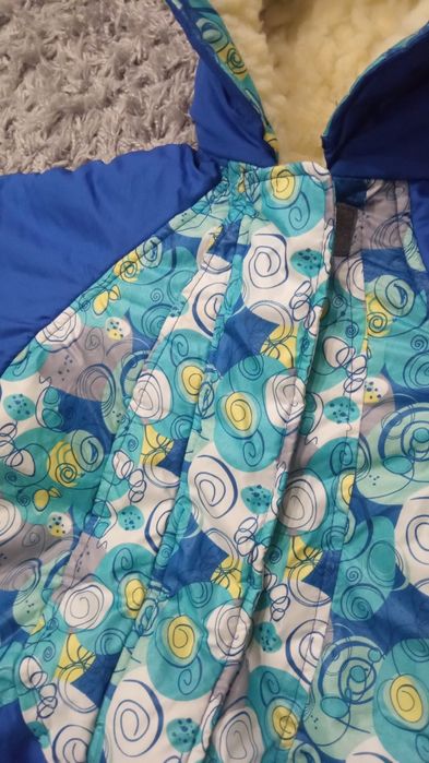 Комбінезон трансформер кокон зимовий на овчинні 6-18 місяців