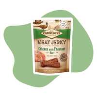 Carnilove Meaty Jerky Chicken & pheasant bar 100g Kurczak Bażant