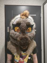 Fursuit furry cosplay therian Dino mask