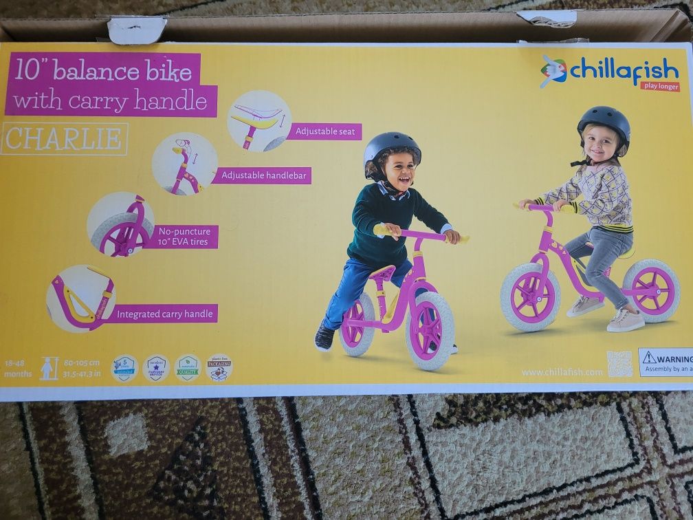 Rowerek biegowy dziecięcy od 2 do 5latek