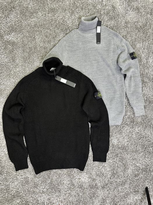 Мужской свитер гольф стон айленд stone island