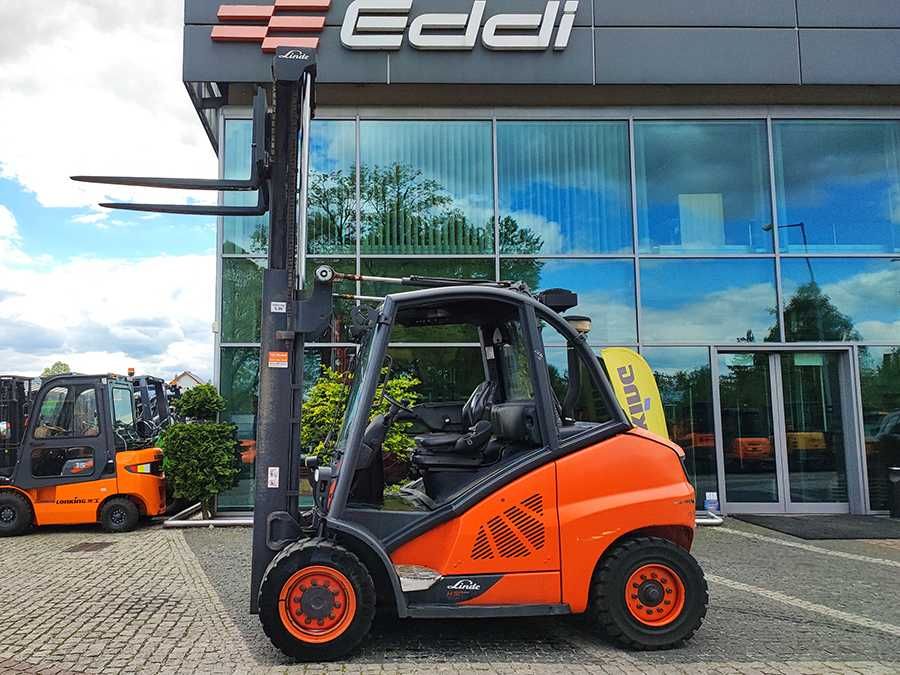 Wózek widłowy Linde H50D-02 5 ton duplex 3,1 m diesel | 2013
