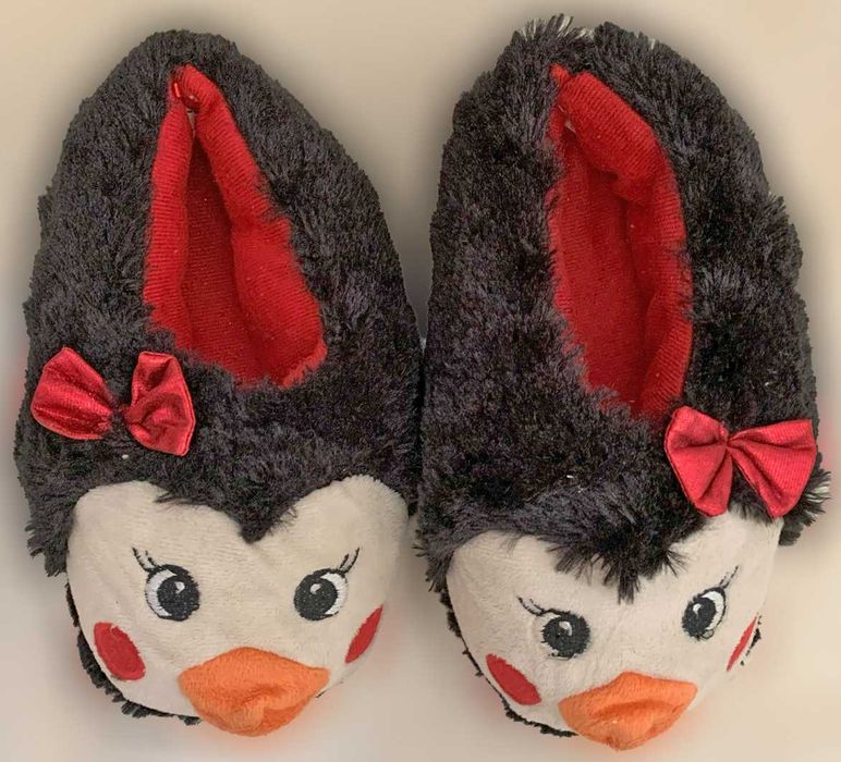 Pantufas de Criança Unissexo, Pinguim, como Novas
