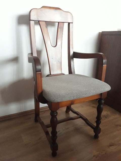 Stół i krzesła drewno (Dania) NOWE!