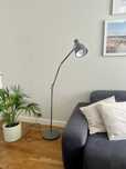 Lampa Arod IKEA, podłogowa/do czytania, kolor turkusowy