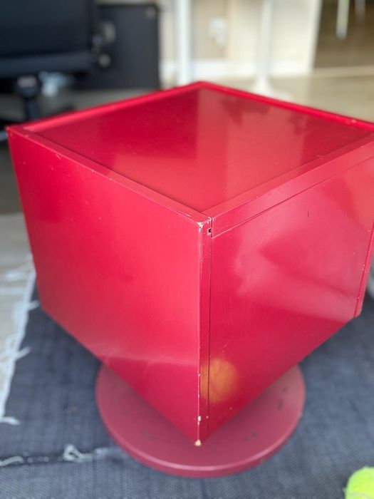 Móvel cubo caixa de arrumação