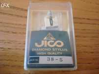 Agulha para giradiscos jico sas stylus - ref.ª 38-5