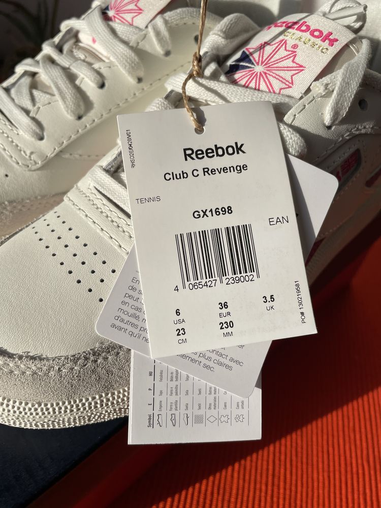 Reebok club c revenge vintage novas tamanho 36