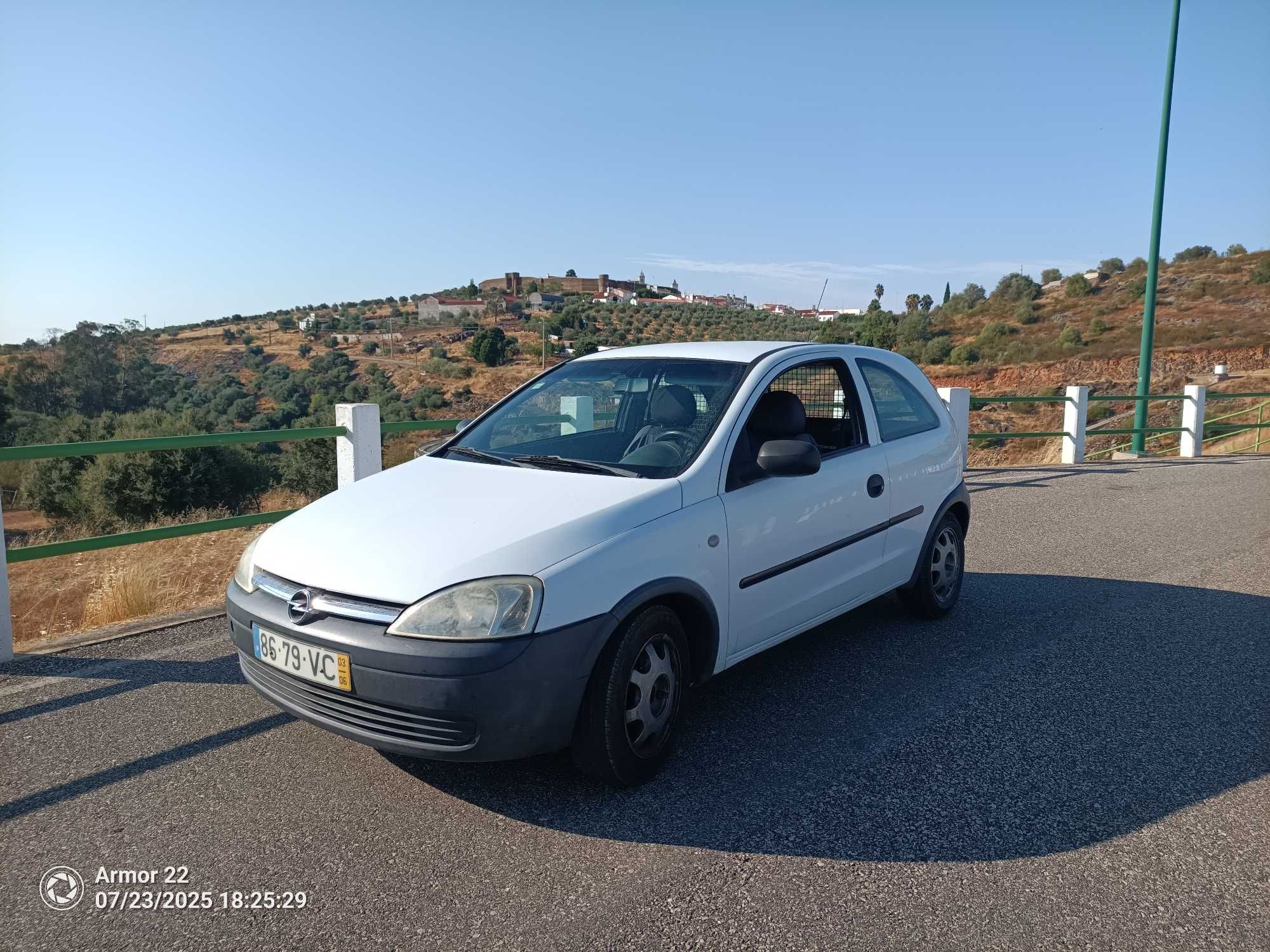 Opel Corsa-C Van impecável, motor isuzu 1.7