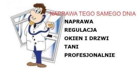 Naprawa okien drzwi serwis wymiana uszczelek TEGO SAMEGO DNIA