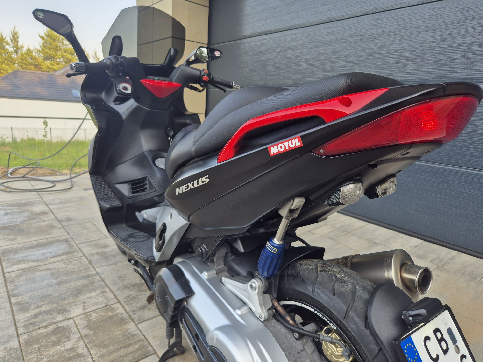 Gilera nexus 500 zadbana, wydech Mivv, bez wkladu, bdb stan rok 2005