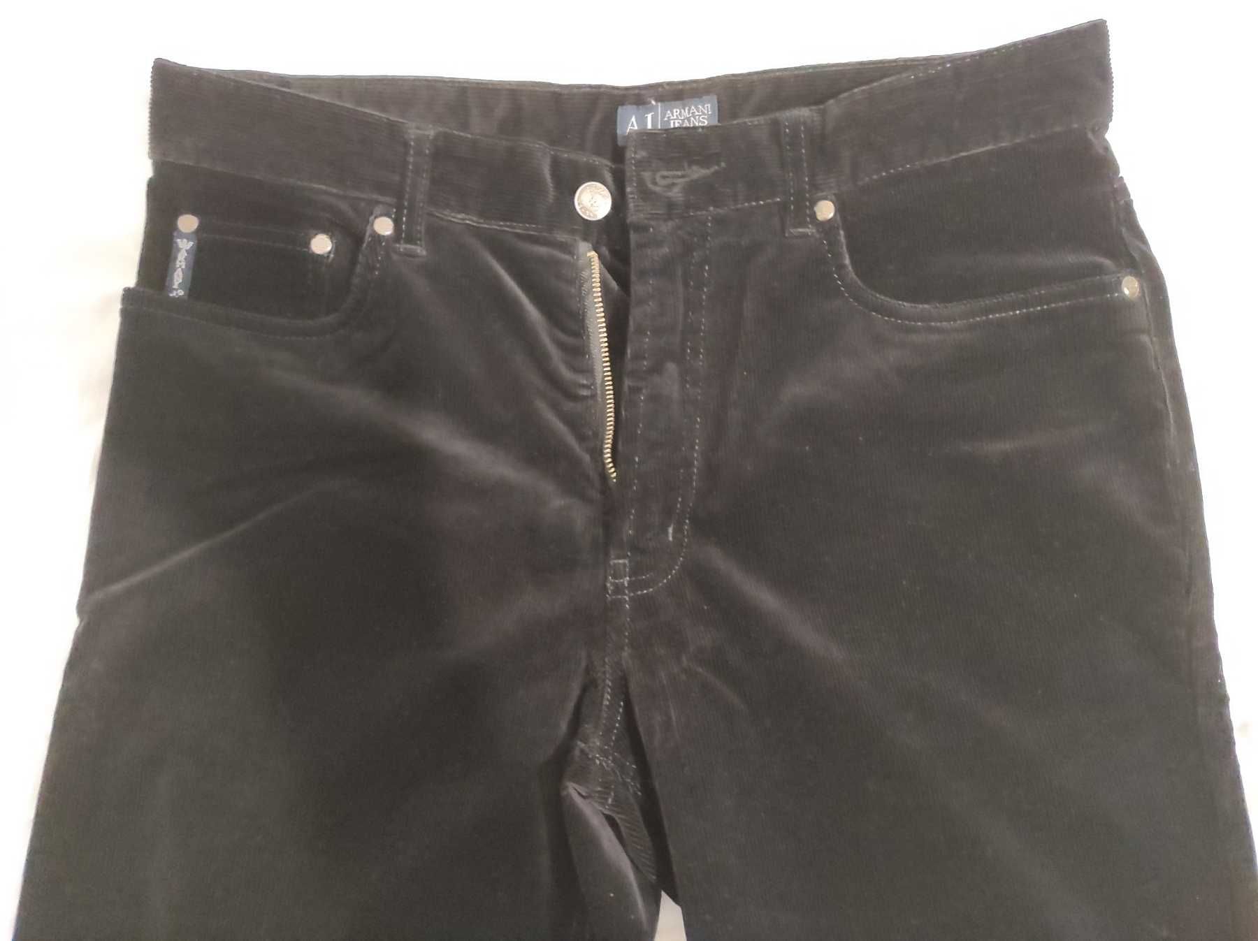 Штаны вельветовые мужские Armani, size 32