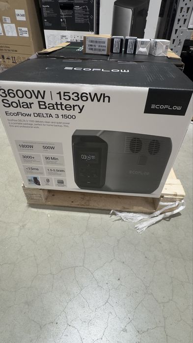 EcoFlow DELTA 3 1500ват/год - євро резетка