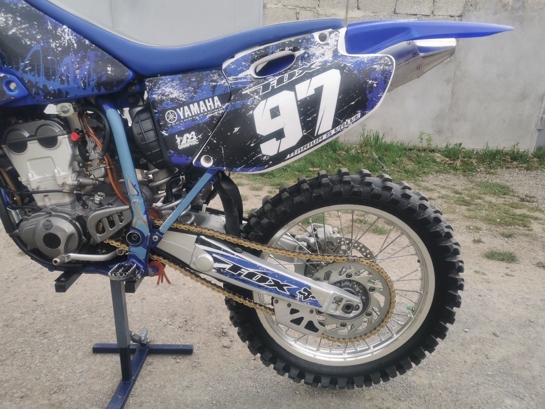 Yamaha yz250f на обліку