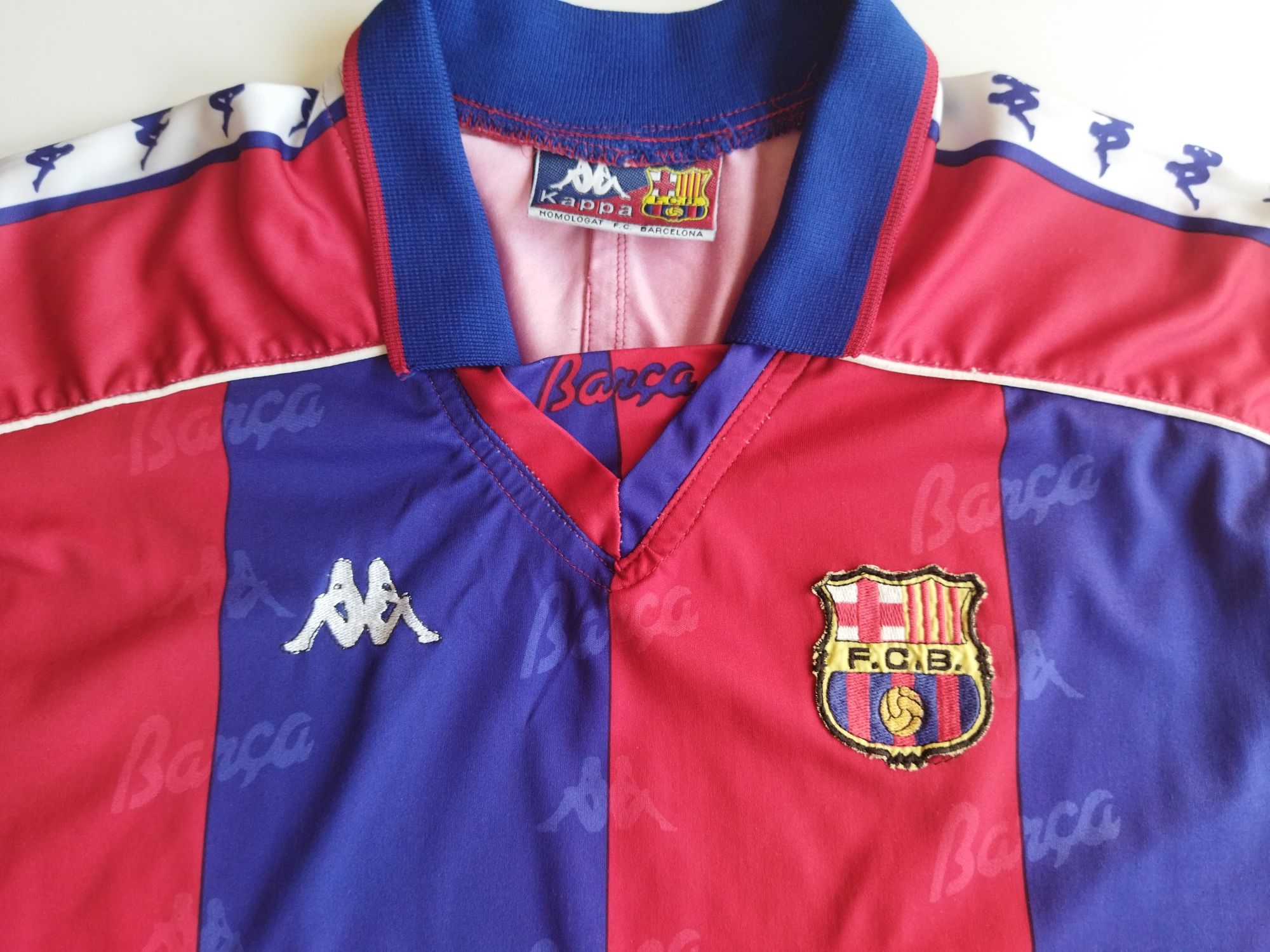 FC Barcelona 1992-95 oryginalna koszulka Kappa