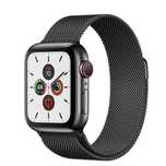 Czarna Pętla Mediolańska Pasek Apple Watch 3/4/5/6/7/8/9/SE (42-49 mm)