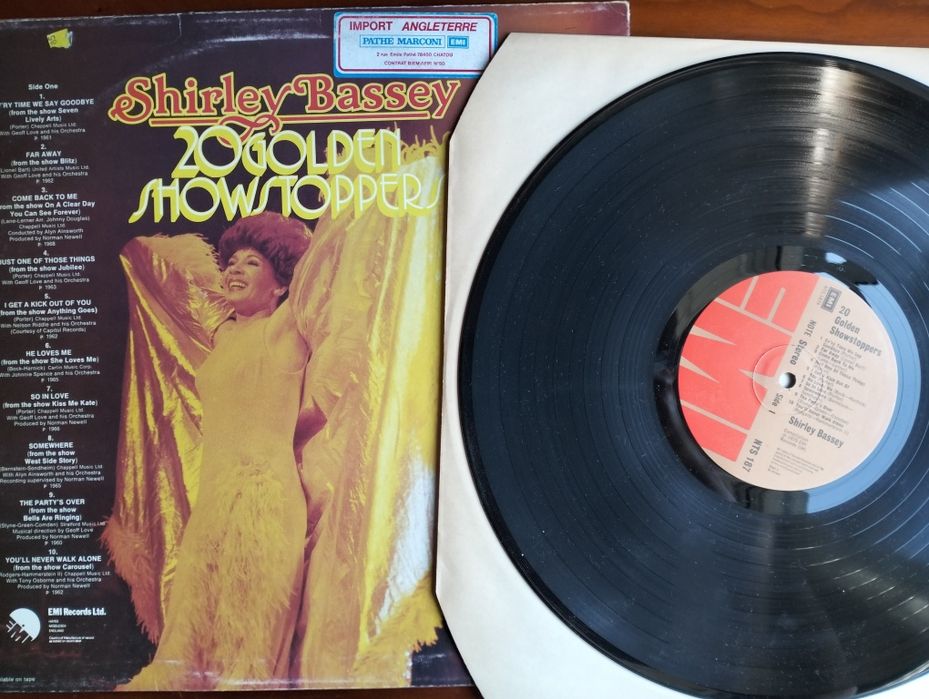 Disco de vinil LP Shirley Bassey