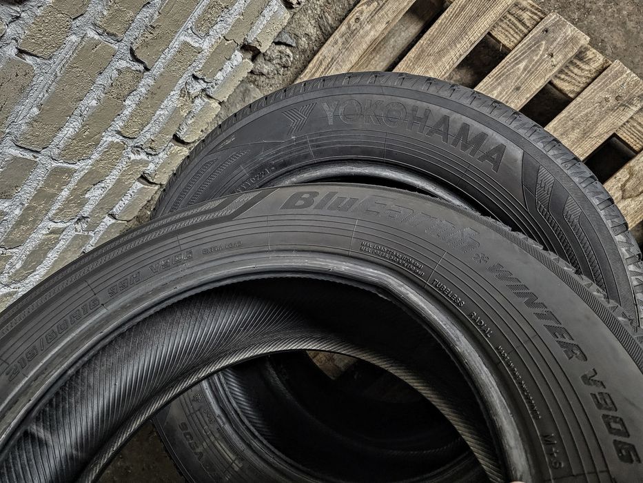 Зимові 215/60r16 Yokohama | 2021 | 6.5mm | Philippines | Преміум шини