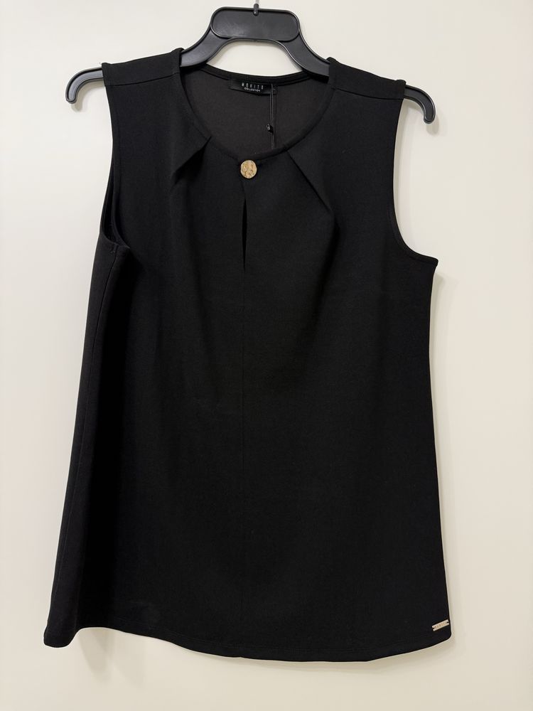 Elegancka bluzka bez rękawków Mohito