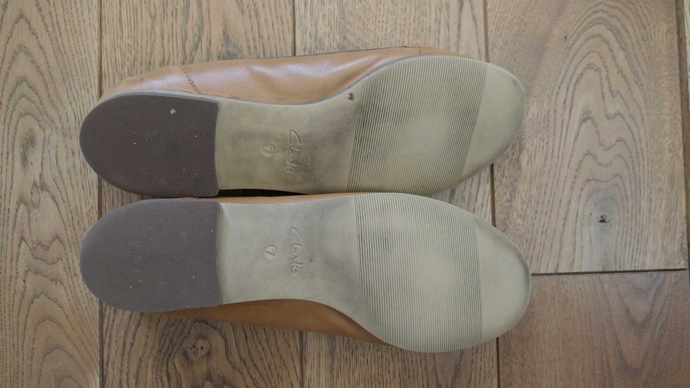 Туфлі лофери жіночі Clarks лоферы женские, 7UK 26см