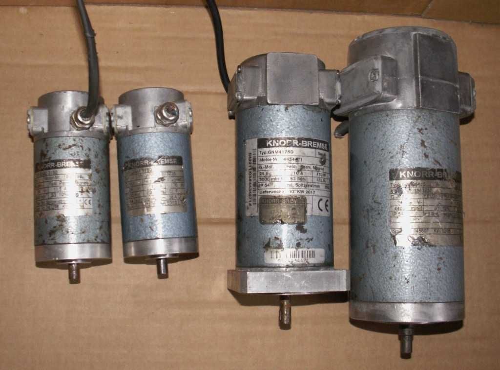 Silnik DC GNM KNORR-BREMSE  5480 . 24V 4400 obr/min 550w