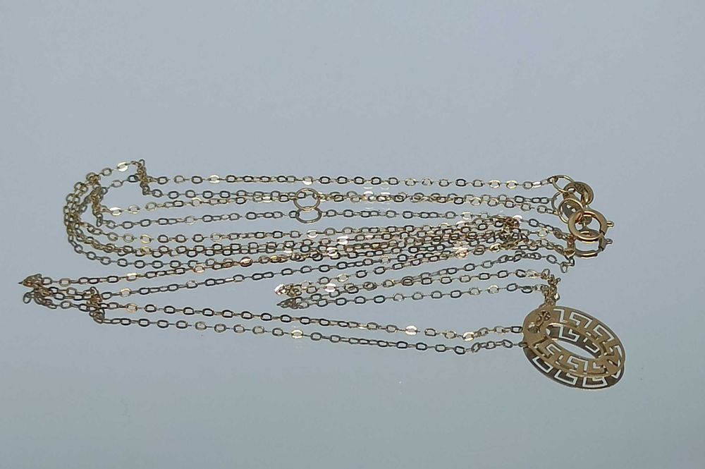 Złoty łańcuszek 333 8K 0,79g 50cm Nowy Lombard Raków