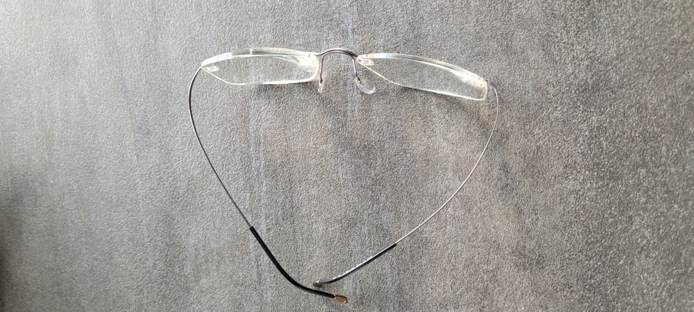 Oprawki Silhouette męskie tytanowe wraz ze szkłami hoya okulary korekc