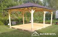 Altany, altanki, wiaty, altana ogrodowa JOLA 6x4m PRODUCENT