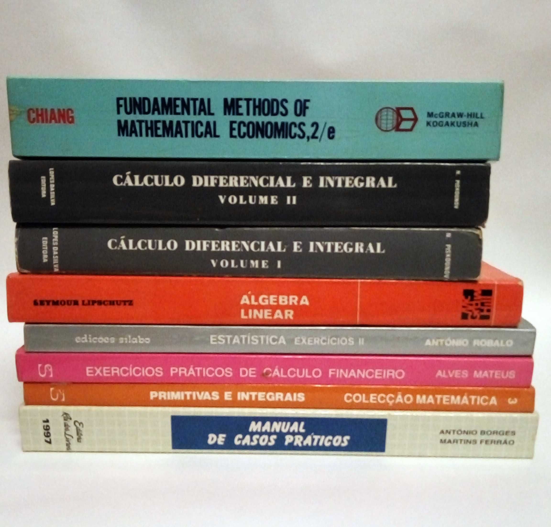 Lote livros Calculo/ matematica