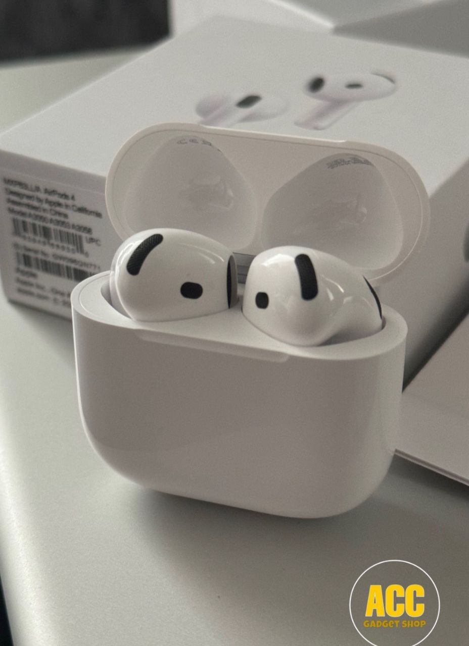 Найновіші навушники apple airPods 4 lux якості