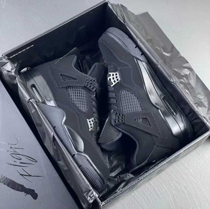 Buty Trampk Jordan 4 Retro Black Cat R.41