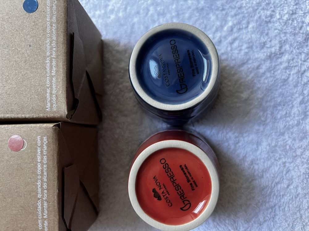 Grande Conjunto NESPRESSO Vários Artigos e Coleções NOVOS SELADOS