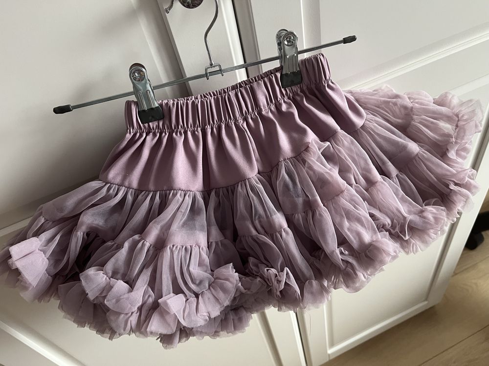 Spodniczka pettiskirt 1-2 lata manufaktura falbanek wrzosowa