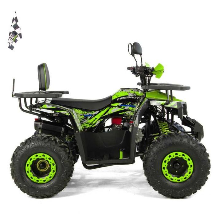QUAD 125cc XTR Fireshot PRO Pełne Oświetlenie koła 8 cali RATY DOSTAWA