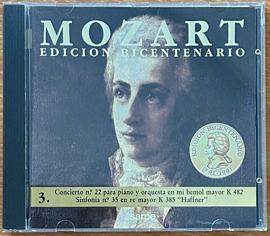 Mozart - Bicentenary edition - Concert N.22-K482-Symphony N.35-K385-CD
