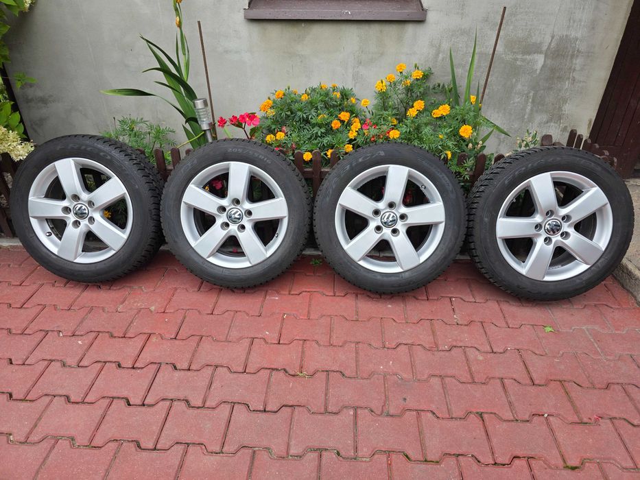 Koła zimowe 16" 5x112 VW Golf, Touran, Dębica frigo hp2 205/55 r16 24r
