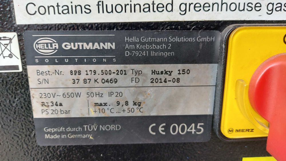 Stacja obsługi klimatyzacji GUTMANN Husky 150