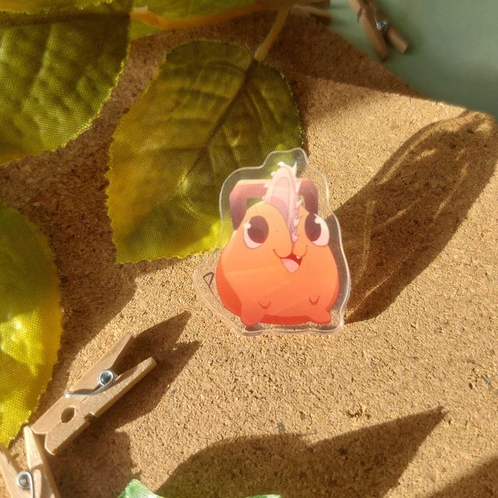 Akrylowy Pin z Pochitą