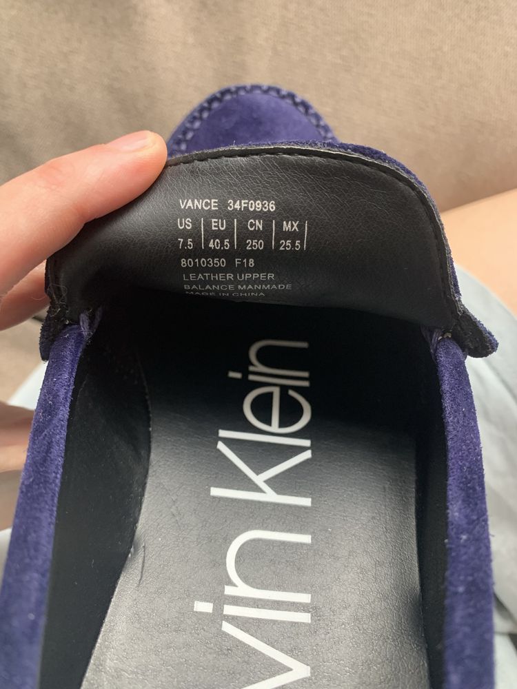 Туфлі чоловічі Calvin Klein (мокасини)